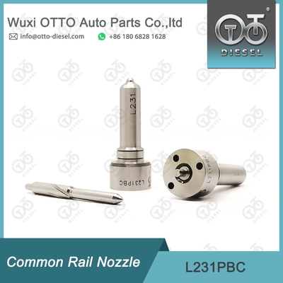 L231PBC Common Rail Nozzle For Injectors BEBE4C16001 High Speed