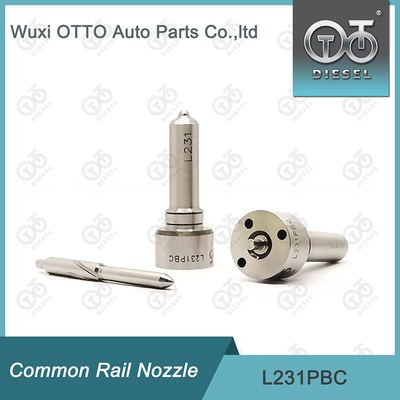 L231PBC Common Rail Nozzle For Injectors BEBE4C16001 High Speed
