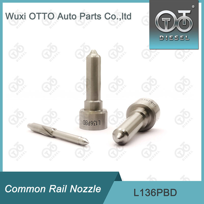 L136PBD Delphi Common Rail Nozzle For Injectors R02501Z / EJBR03001D